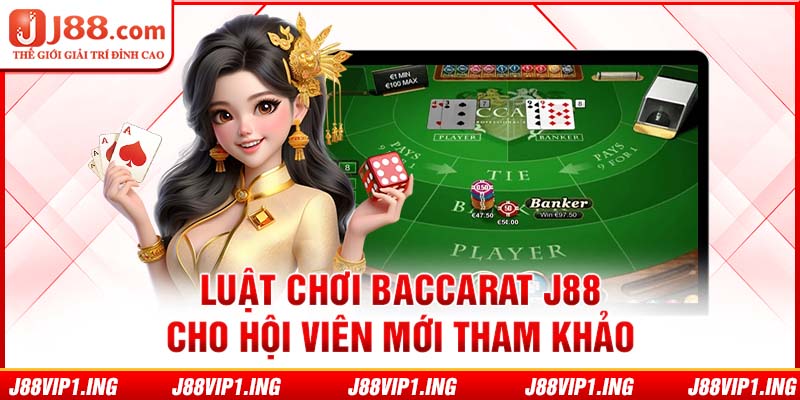 Luật chơi Baccarat J88 cho hội viên mới tham khảo